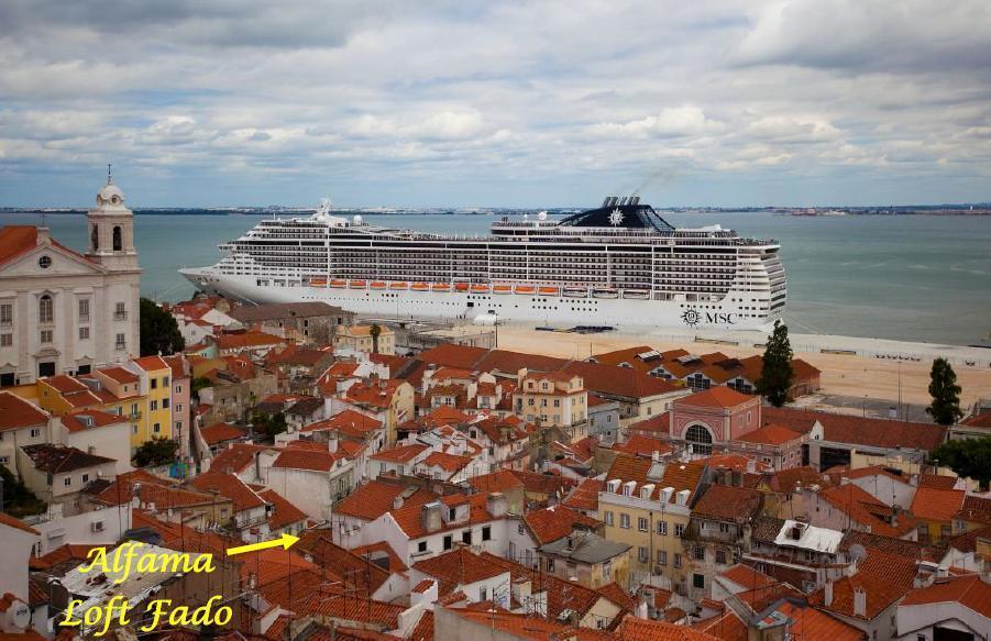 Appartamento Alfama Fado Loft Lisbona Esterno foto